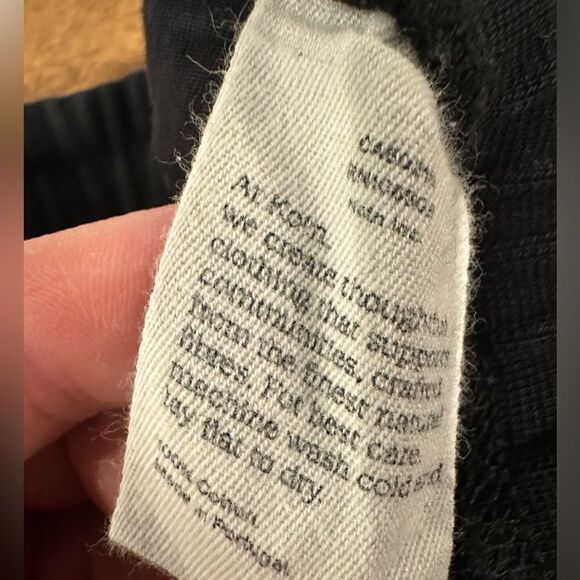 KOTN wide leg sweatpants black - Picture 6 of 6